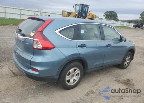 2015 Honda Cr-V Lx z USA, uszkodzony, nr VIN 5J6RM4H30FL003922